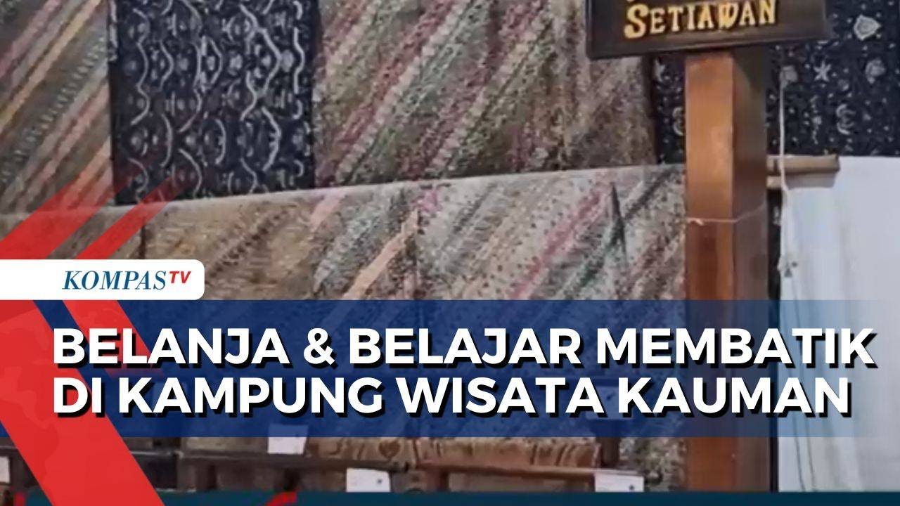 Kampung Batik Kauman Solo, Wisata Belanja dan Edukasi Membatik