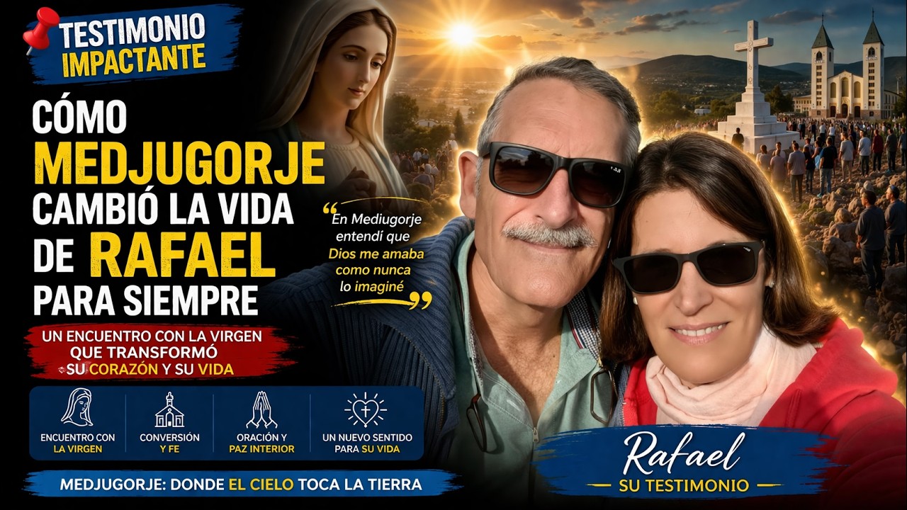 Testimonio Impactante 📌 Cómo Medjugorje Cambió La Vida De Rafael Para Siempre