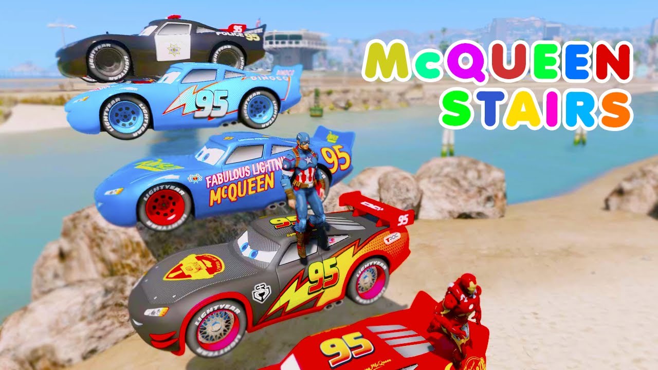 Cars (Carros) LIVE MIX Stream funny Mack Truck Cruz Ramirez Color Lightning 