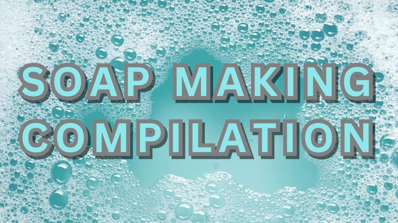 Compilation of Cold Process Soap Making | Help With Falling Asleep | New Dawnz Soapery