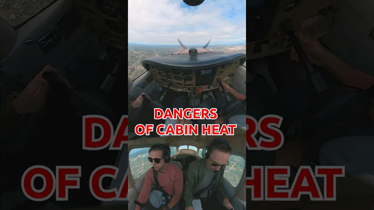 Угарный газ убивает 💀 #cessna #пилот