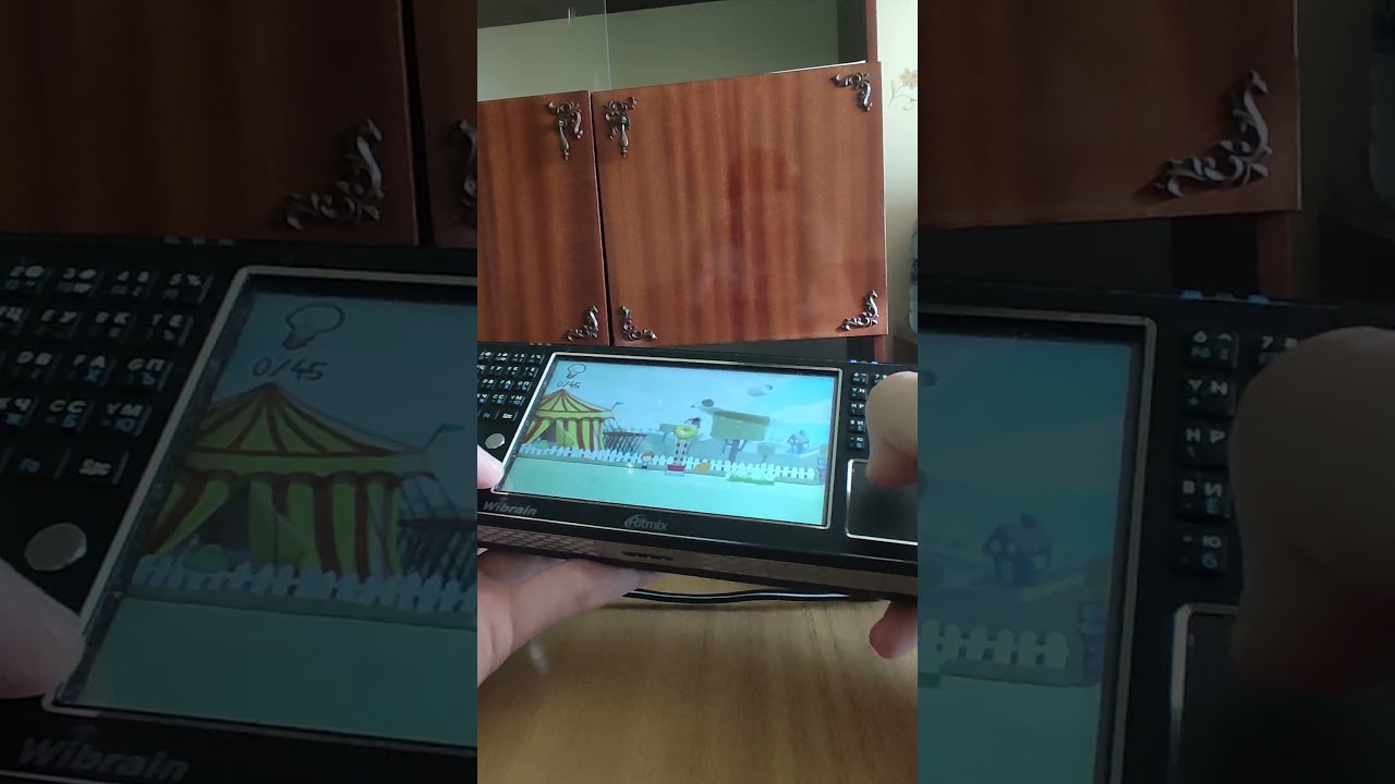 Max and the Magic Marker на Wibrain B1H. UMPC на Windows XP из 2007