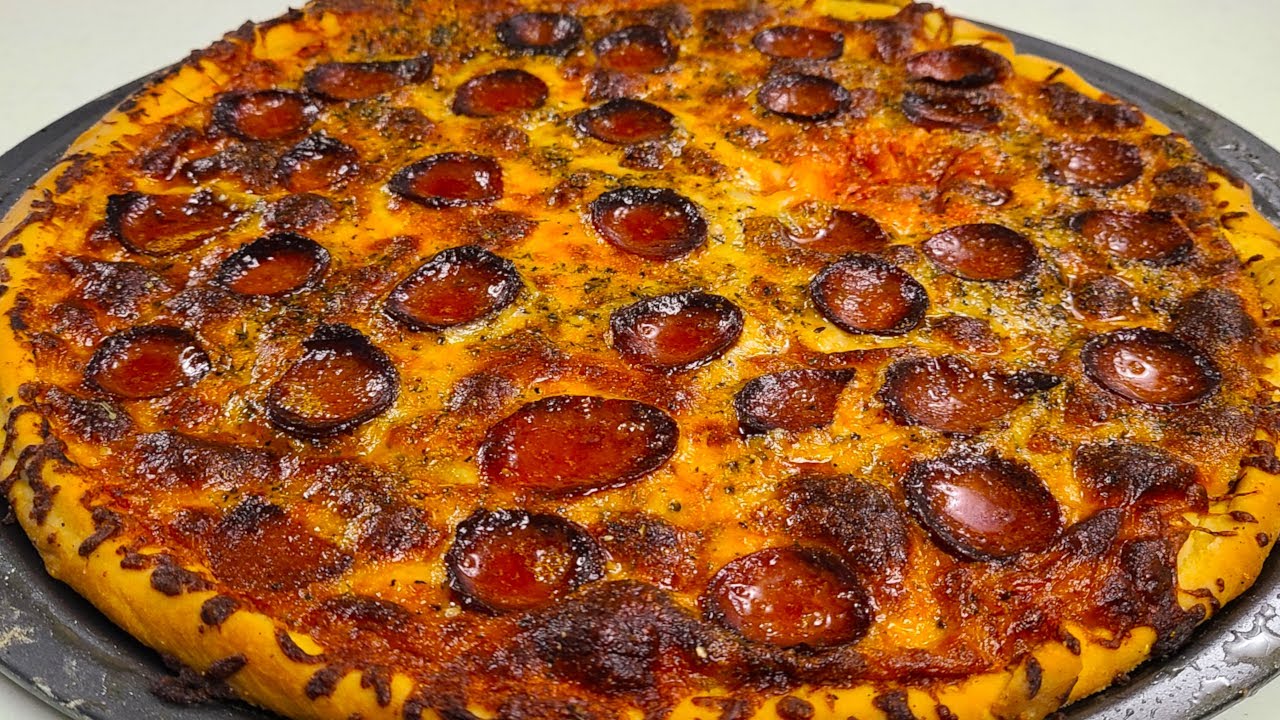 How to Make Pepperoni Pizza from Scratch! | Ninja Foodi Power Blender Ultimate System Recipe.