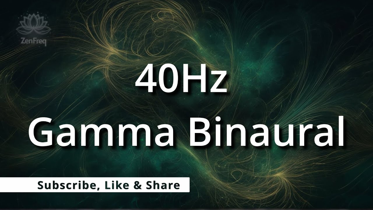Gamma Focus & DNA Repair: 528Hz Pure Brainwave Entrainment