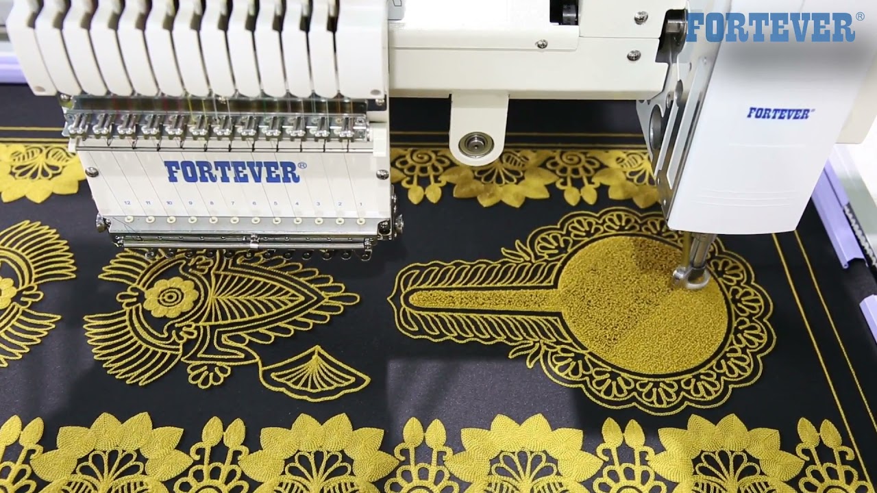 FORTEVER NEW Chenille & Chain stitches embroidery machine