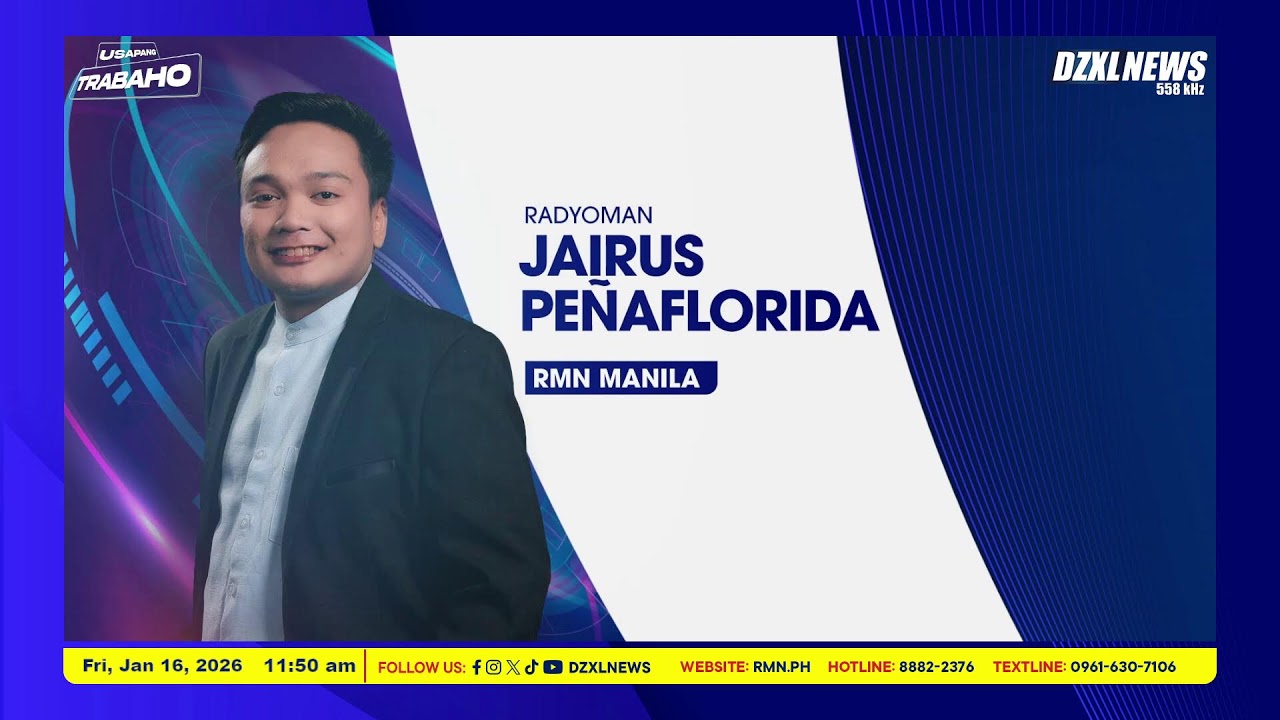 Usapang Trabaho at Iba Pa | JANUARY 16, 2026