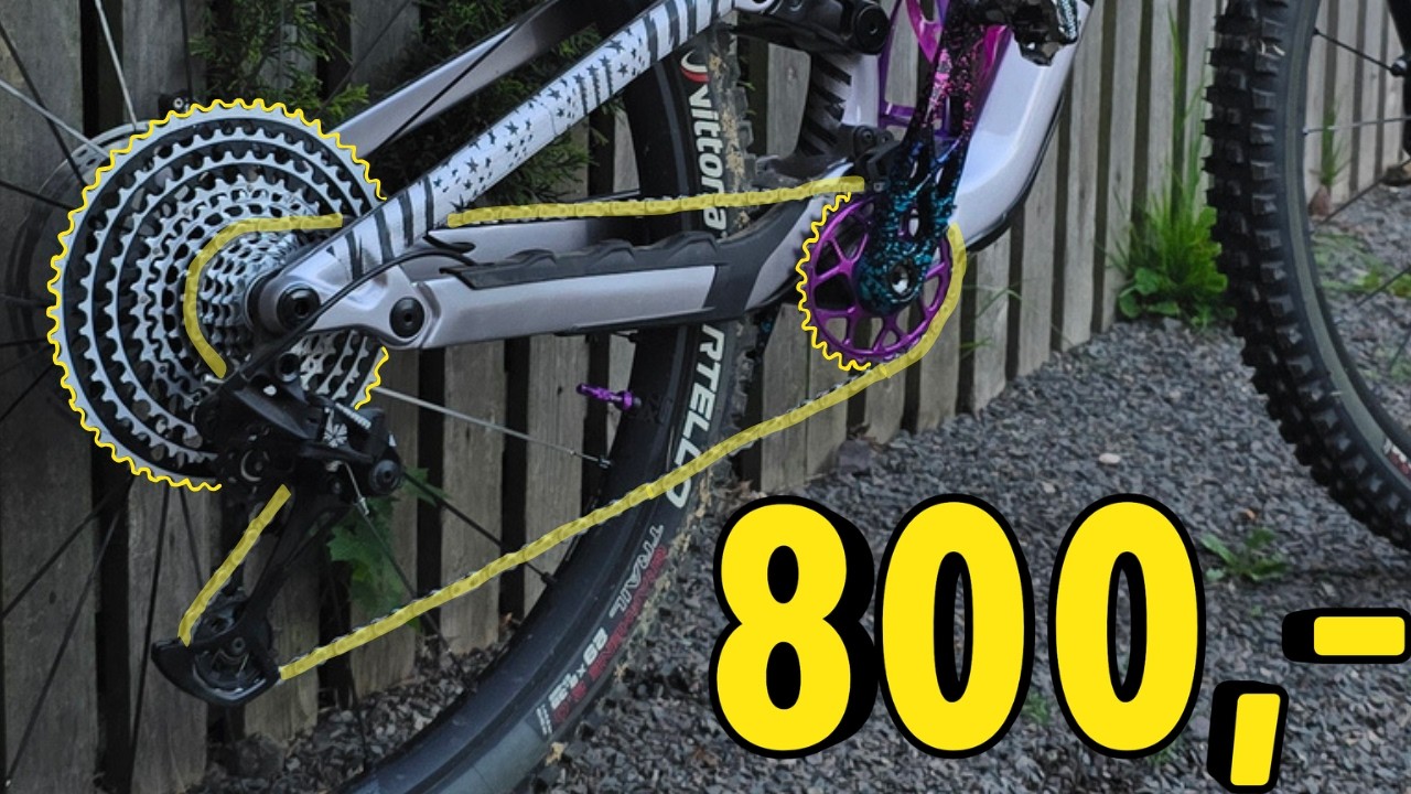 KUPIŁEM NAPĘD Z CHIN DO ROWERU ZA 800ZŁ - BYŁO WARTO?