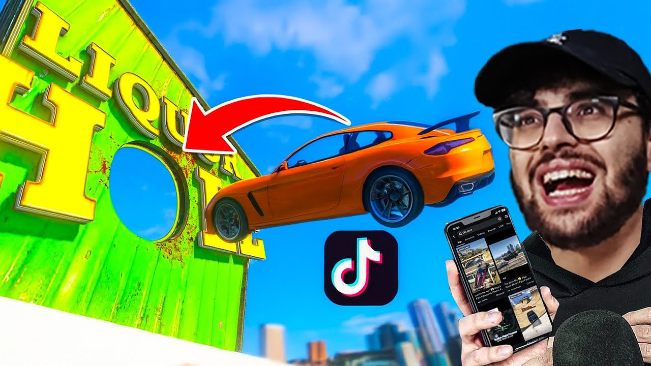 die UNM&Ouml;GLICHE AviveHD TIKTOK STUNTS CHALLENGE in GTA 5 RP