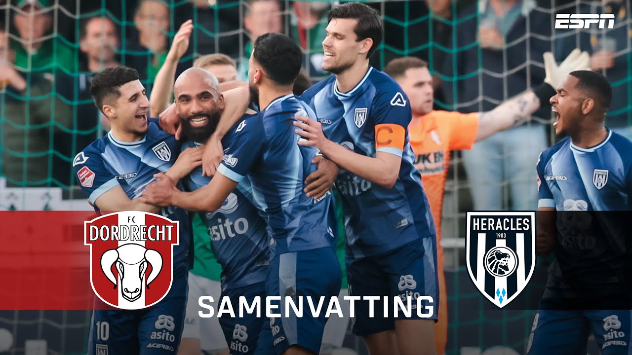 HERACLES komt op gelijke hoogte met PEC in TITELSTRIJD 🔥 | Samenvatting FC Dordrecht - Heracles