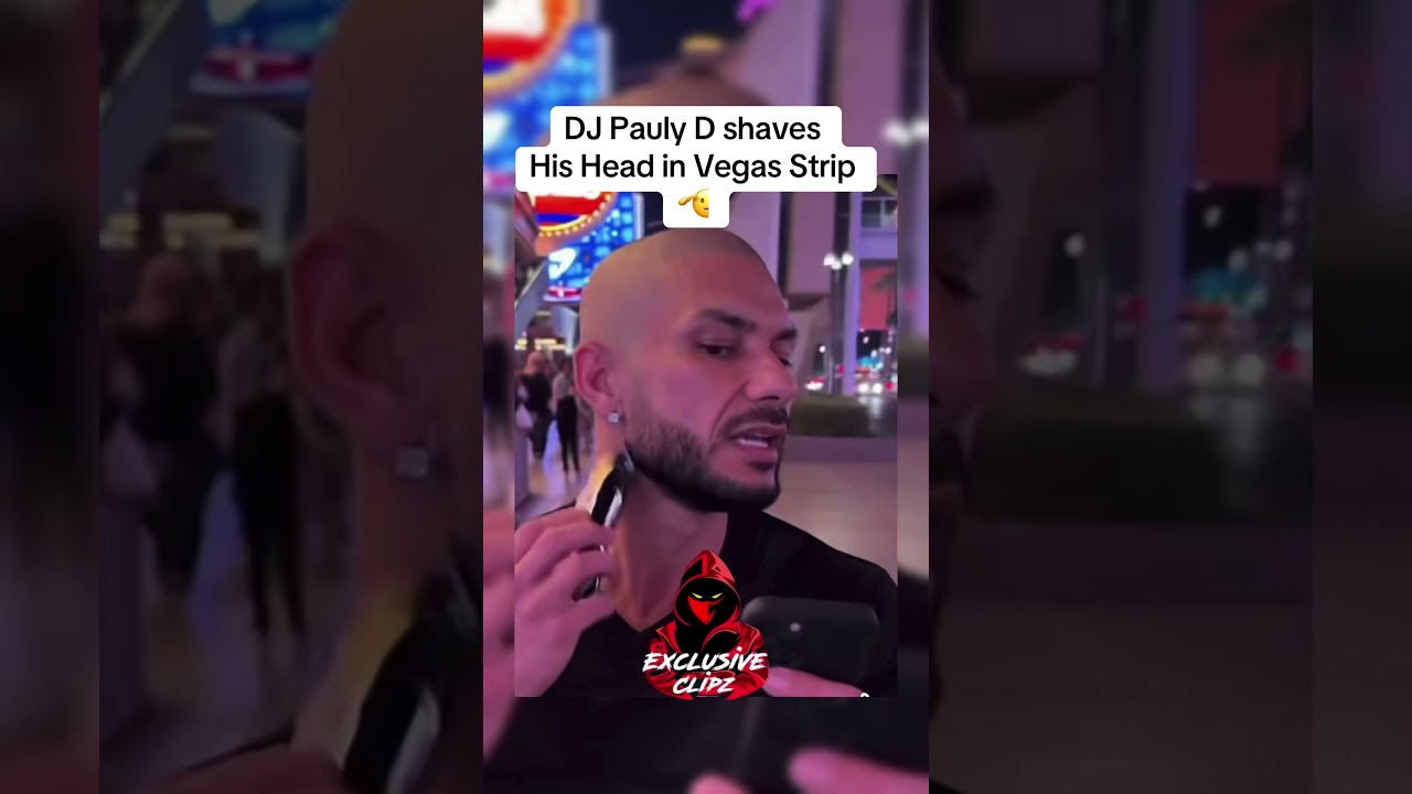 Fresh start for Pauly D #djpaulyd #freshstart #shavehead #vegas #viral #shortsfeed