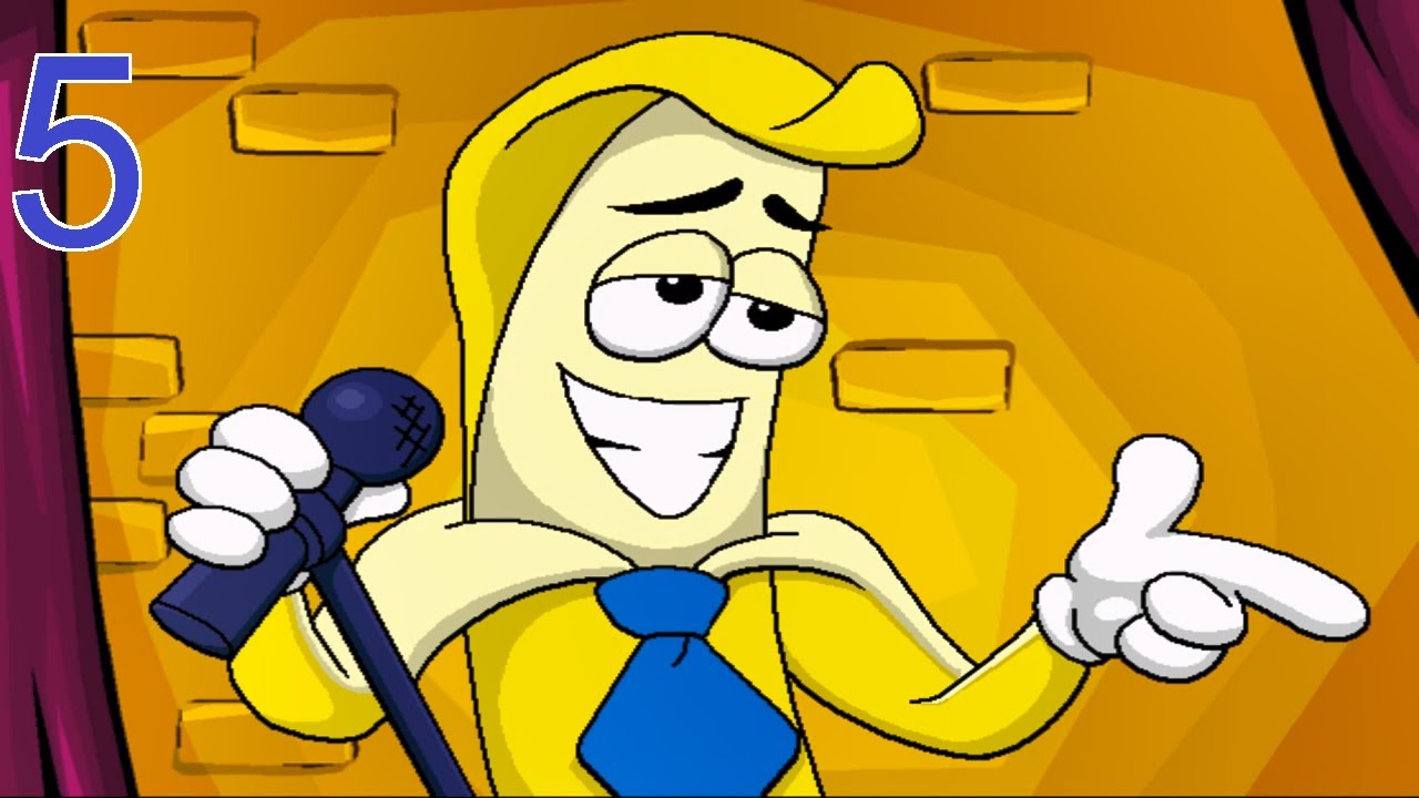 Pajama Sam 3 (Path 1) Part 5: THE SLIPPERY COMEDIAN
