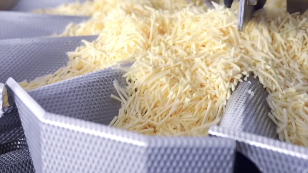 MULTIPOND Weighing Technology   High Speed Weighing of shredded Cheese