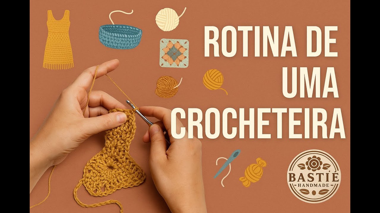 ✨ Um Dia na Rotina de uma Crocheteira | Iniciando um Vestido Feito à Mão com Amor 💕🧶