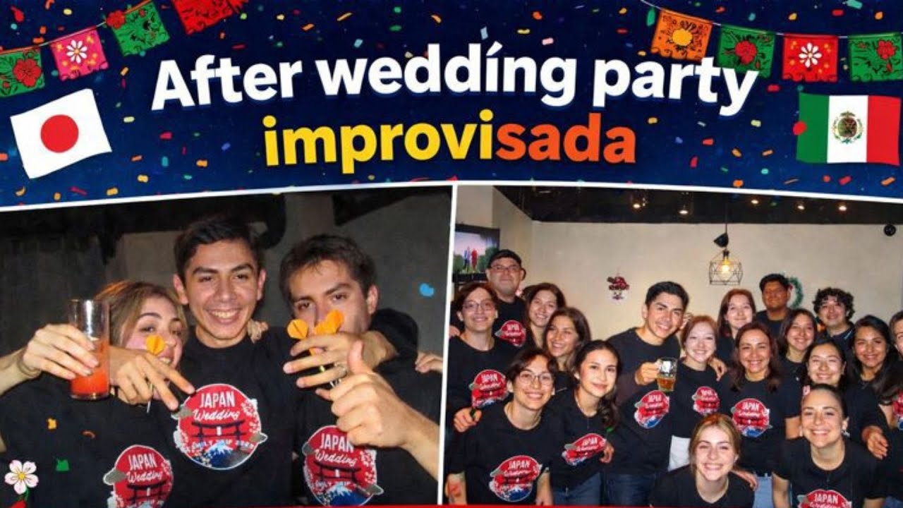 La noche improvisada después del día de la boda en JAPÓN