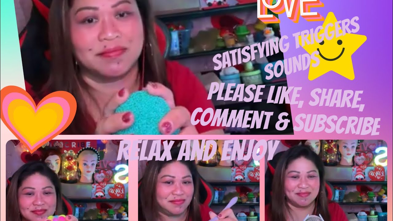 SONYING ASMR is live! ASMR RELAXING TIME TO GET SOME SLEEP 😴
