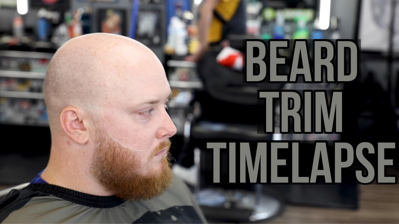 How To: Trim A Beard For Beginners | Transformation Beard Trim Time-Lapse (Barber Tutorial)