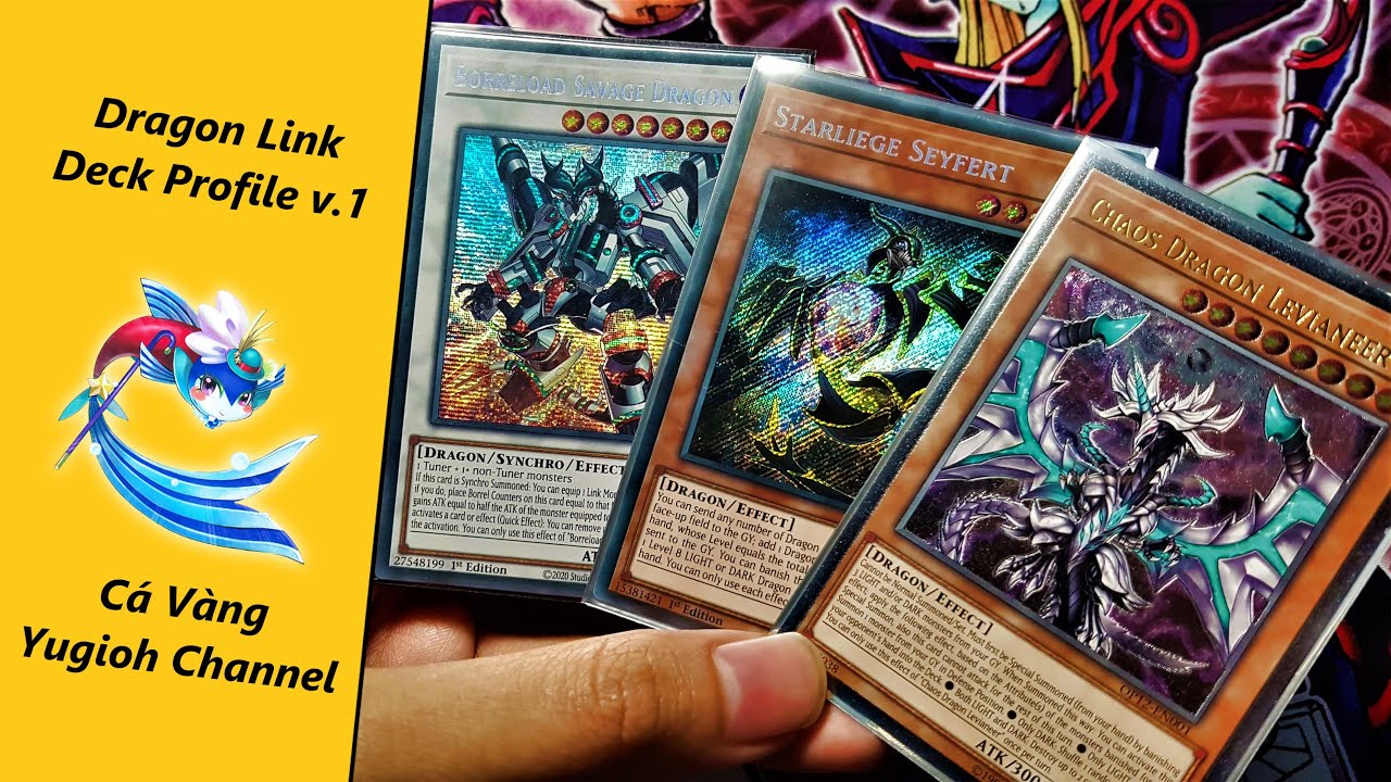 BỘ BÀI ĐẾN TỪ CƠ DUYÊN「Dragon Link v.1」 Cá Vàng Yugioh Channel