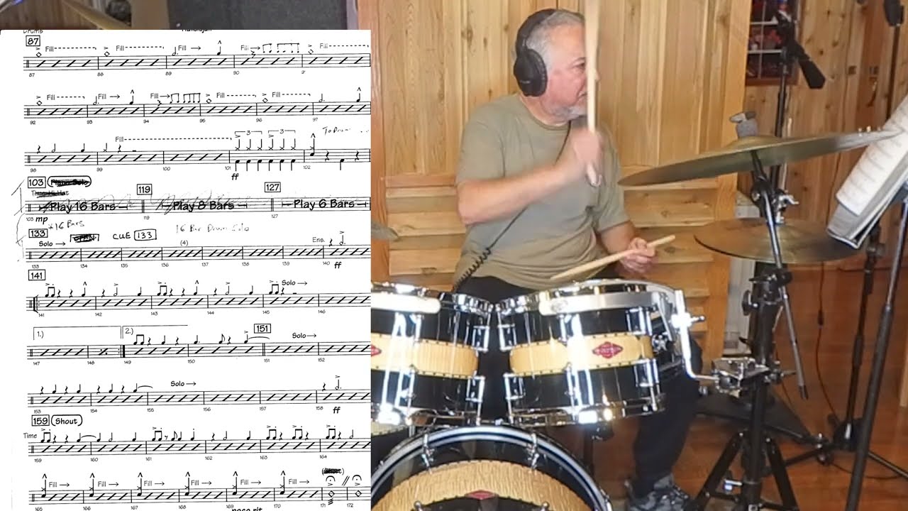 Blazing Fast Big Band Chart -Hallelujah-Big Band Reading Series Part 6