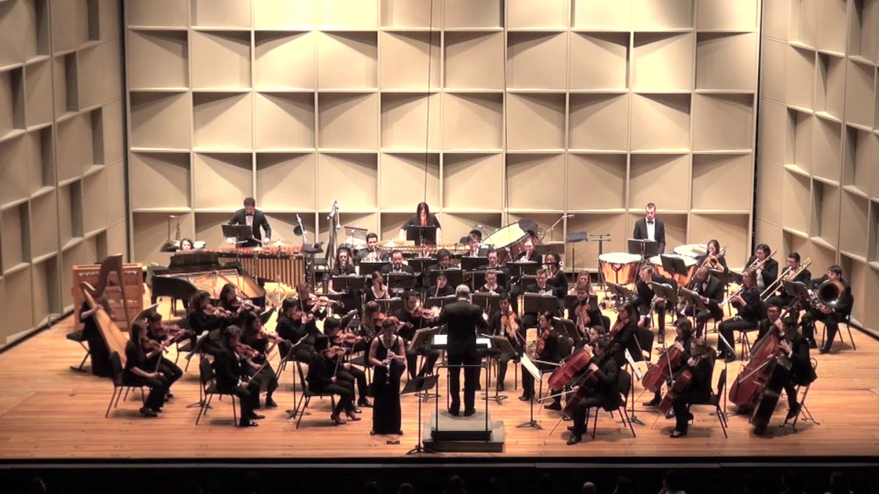 Magnus Lindberg: Clarinet Concerto (2002) - Stony Brook Symphony Orchestra