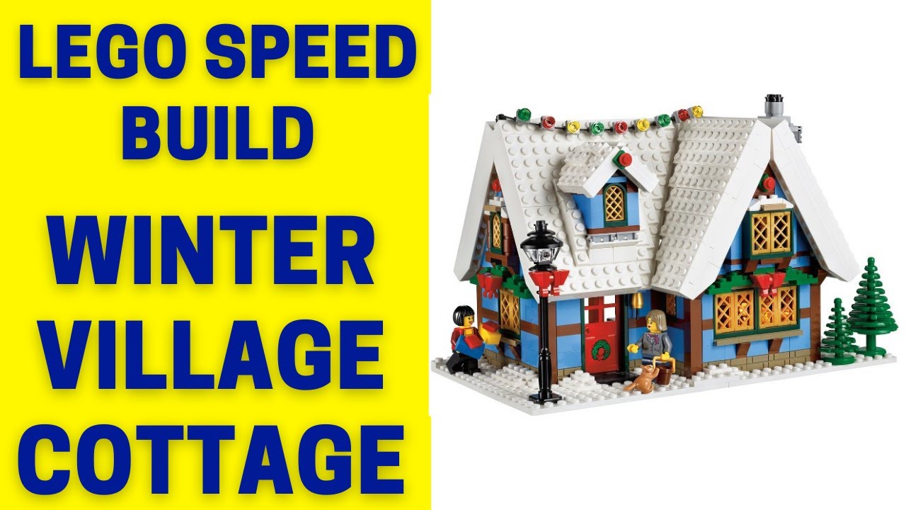LEGO Winter Village Cottage Speed Build - Set 
