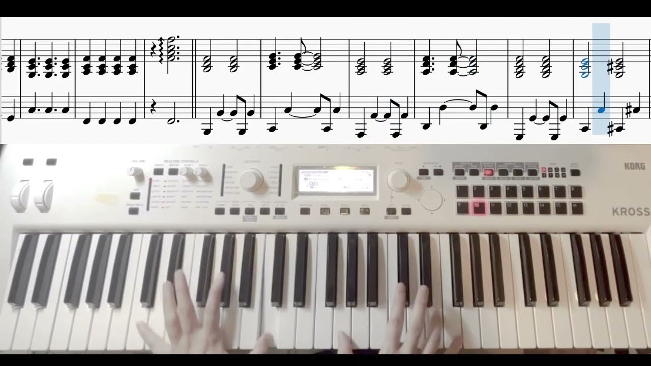【キーボード】レプリカント/ヨルシカ【弾いてみた】