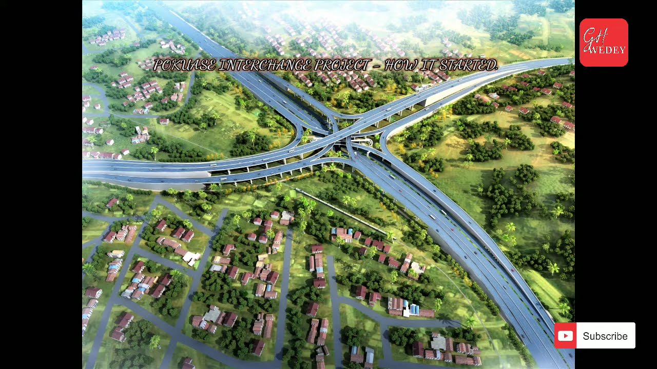 Pokuase interchange project - How it started.
