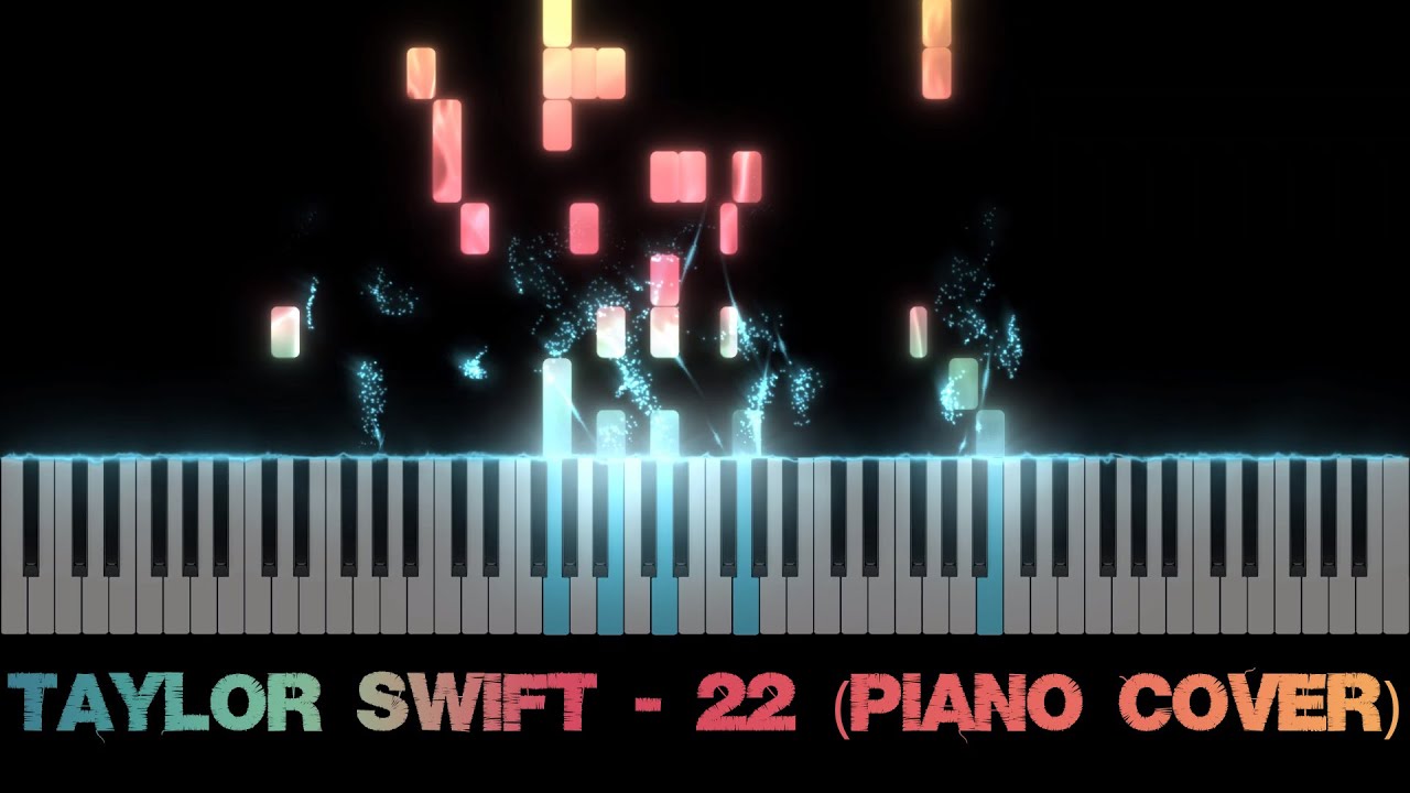 Taylor Swift - 22 (Piano Cover)