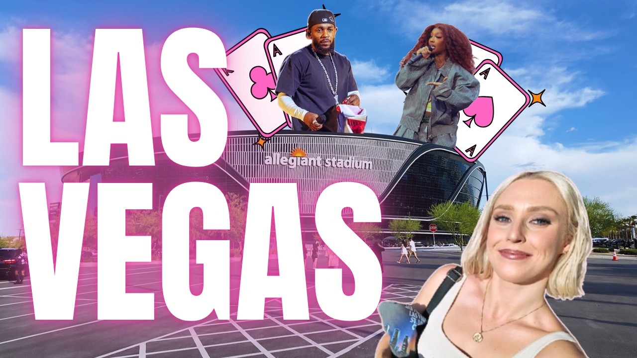 travel vlog | seeing kendrick & sza in vegas
