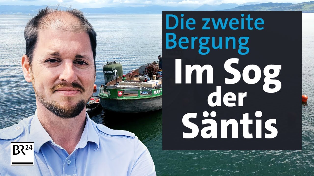 Wrack der Säntis (Teil 2): Nervenkrimi um die Bergung aus dem Bodensee | Abendschau-Reportage | BR24