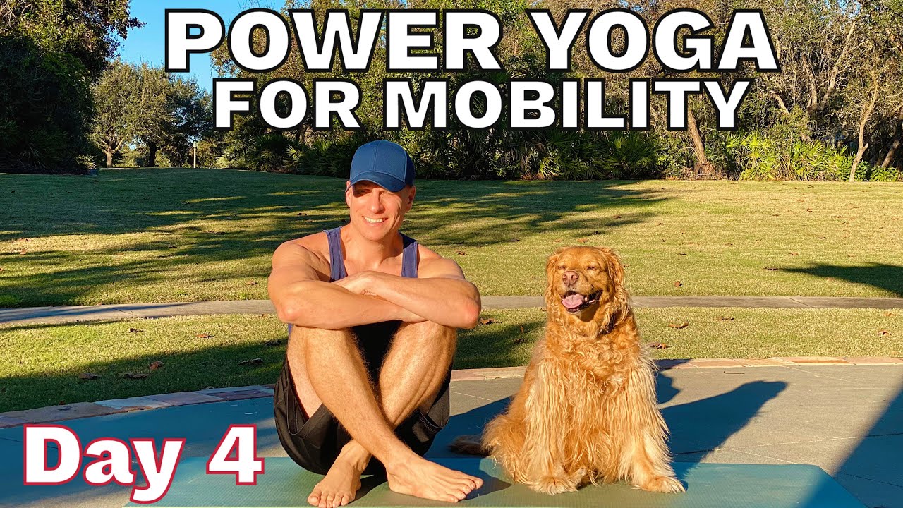 22 MIN POWER YOGA FOR MOBILITY (Day 4) 7 day Yoga Challenge with Sean Vigue