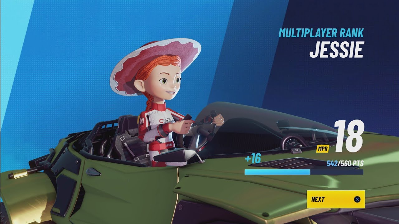 JESSIE - TEAM RANK MATCH - Disney Speedstorm