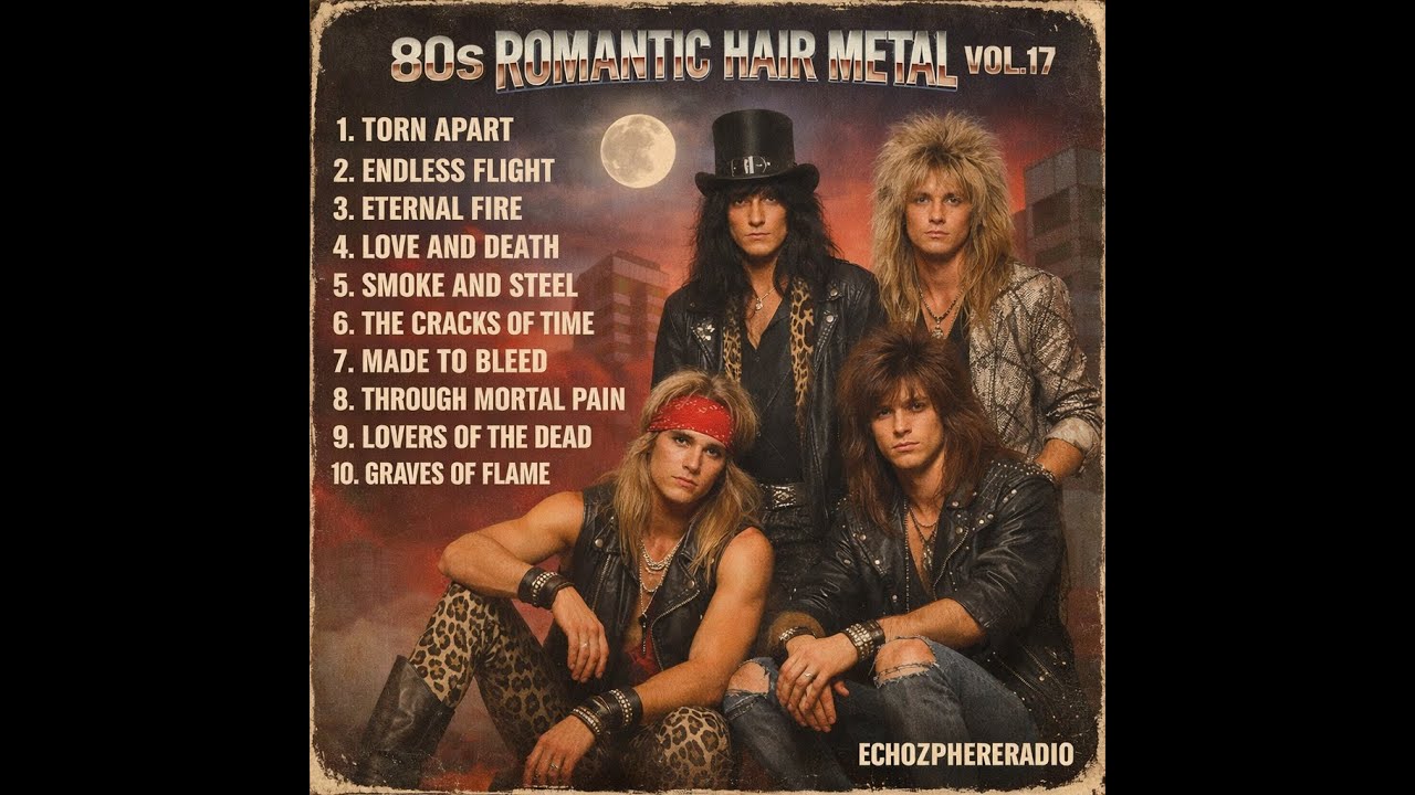 80s Romantic Hair Metal Vol.17 – The Ultimate Glam Rock Ballads Collection