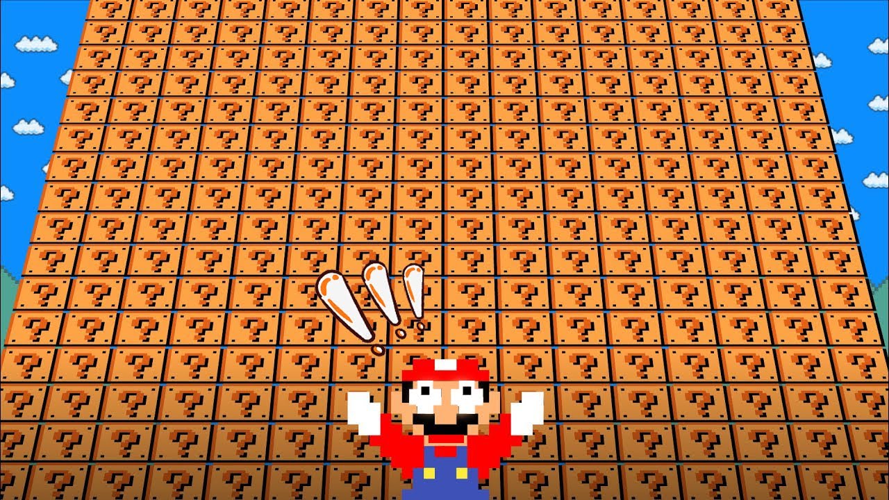 Everything Mario Touches Turn To RAINBOW Blocks, Super Mario Bros. But Mario Wonder | Ks Mario