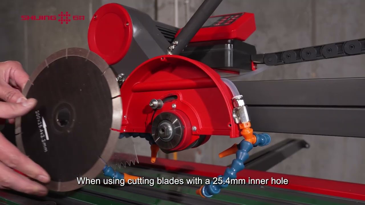 ShiJing 9201A Auto Electric Tile Cutter Installation Video