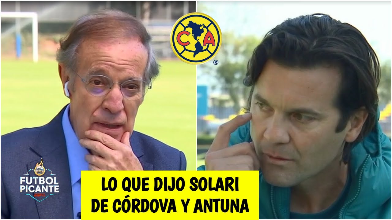 EXCLUSIVA Dramática ENTREVISTA con Santiago Solari, DT del América. 'Hay dolor' | Futbol Picante