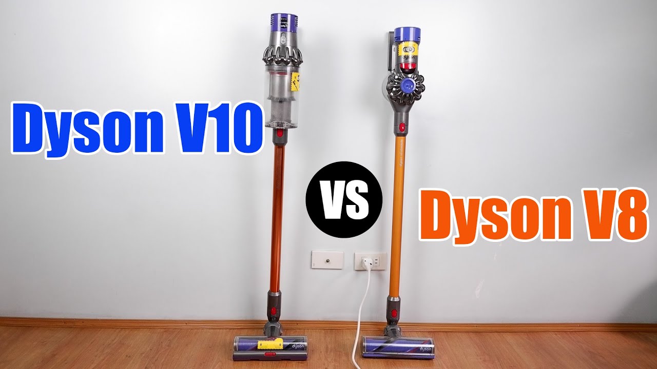 Dyson V8 против V10? Я протестировал оба, так что вам не придётся.