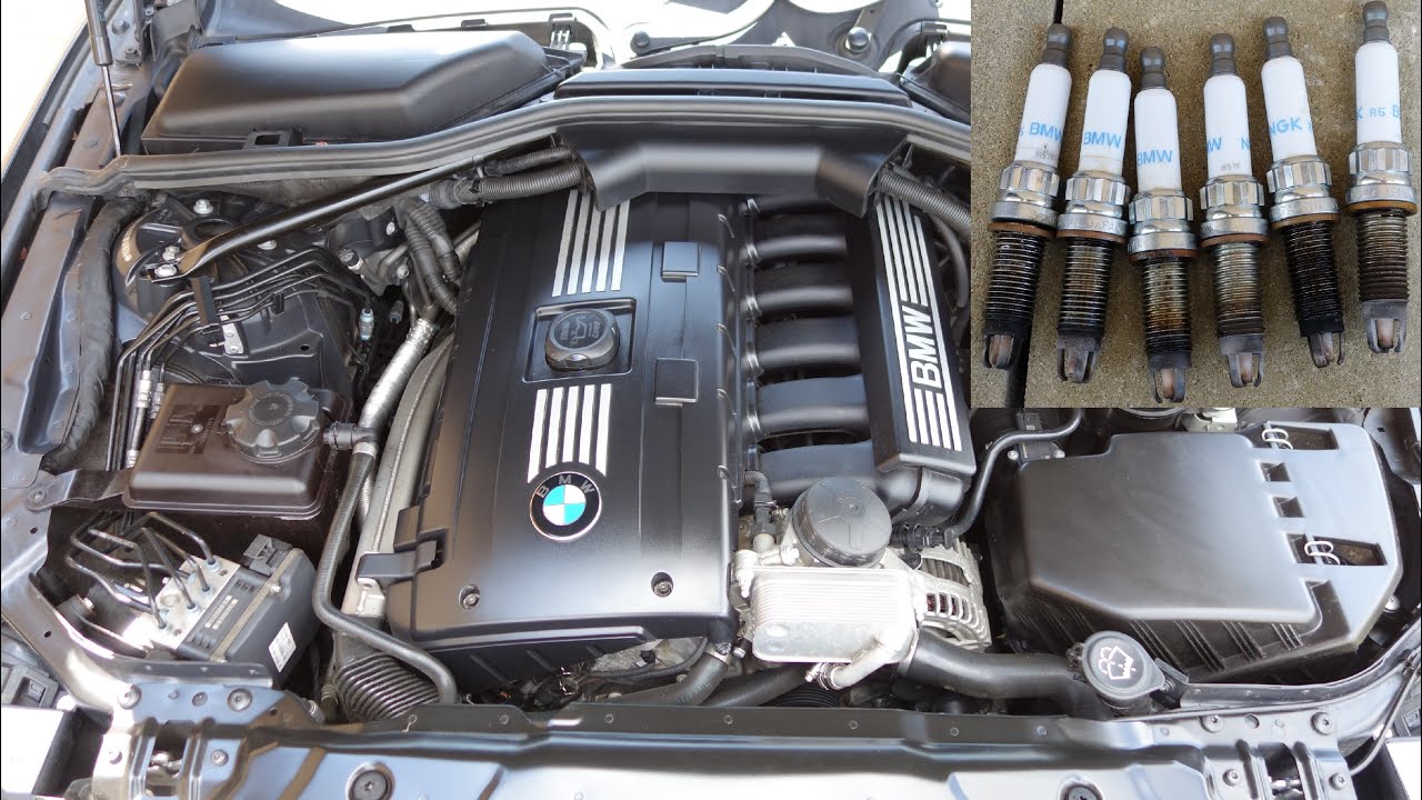 BMW E60 530i SPARK PLUGS REPLACEMENT DIY