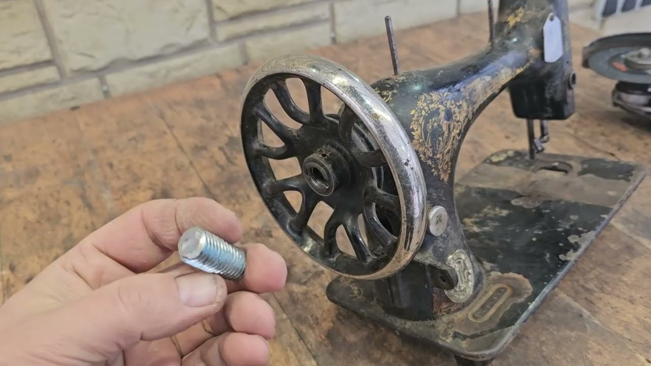 Brilliant idea from an old sewing machine. Didn't know you could do that.