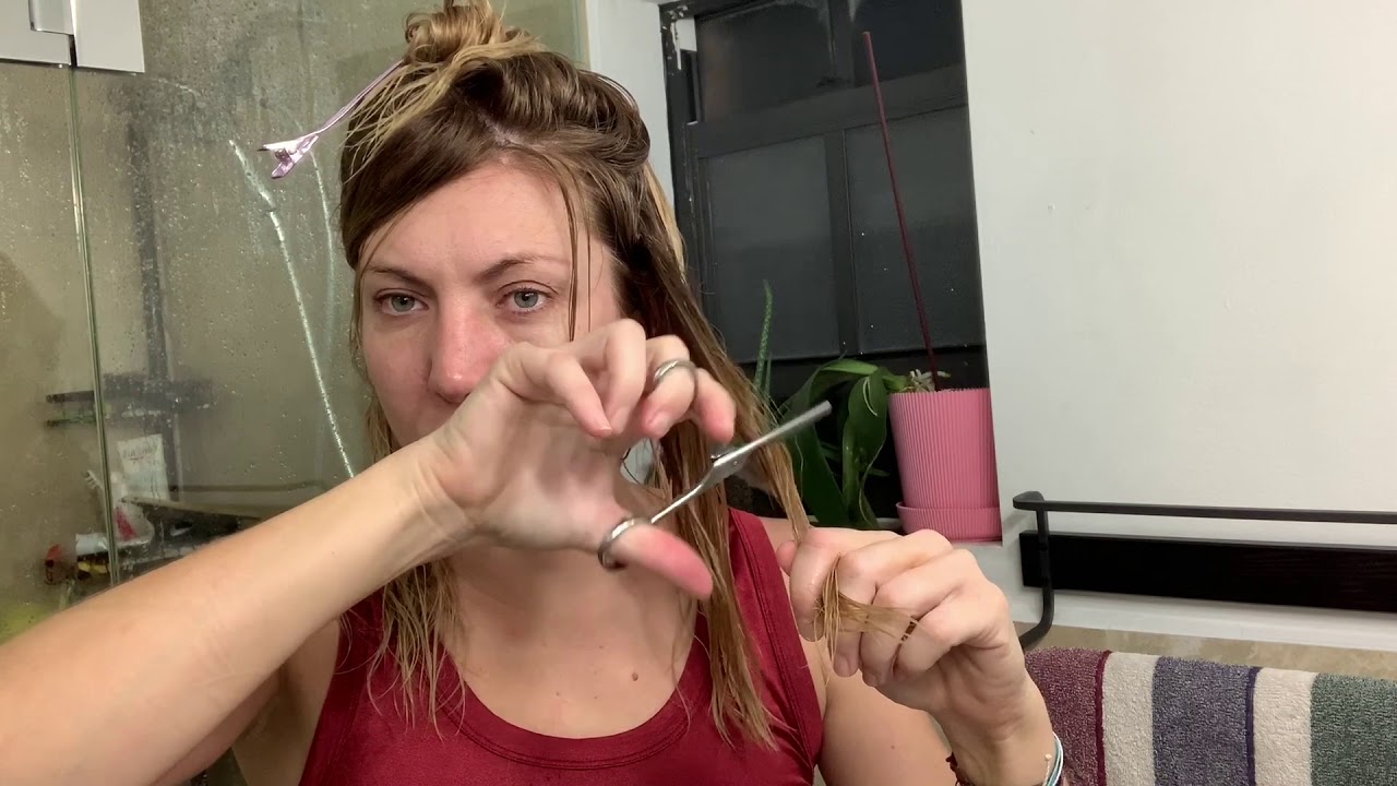 ENTRESACADO para quitar volumen