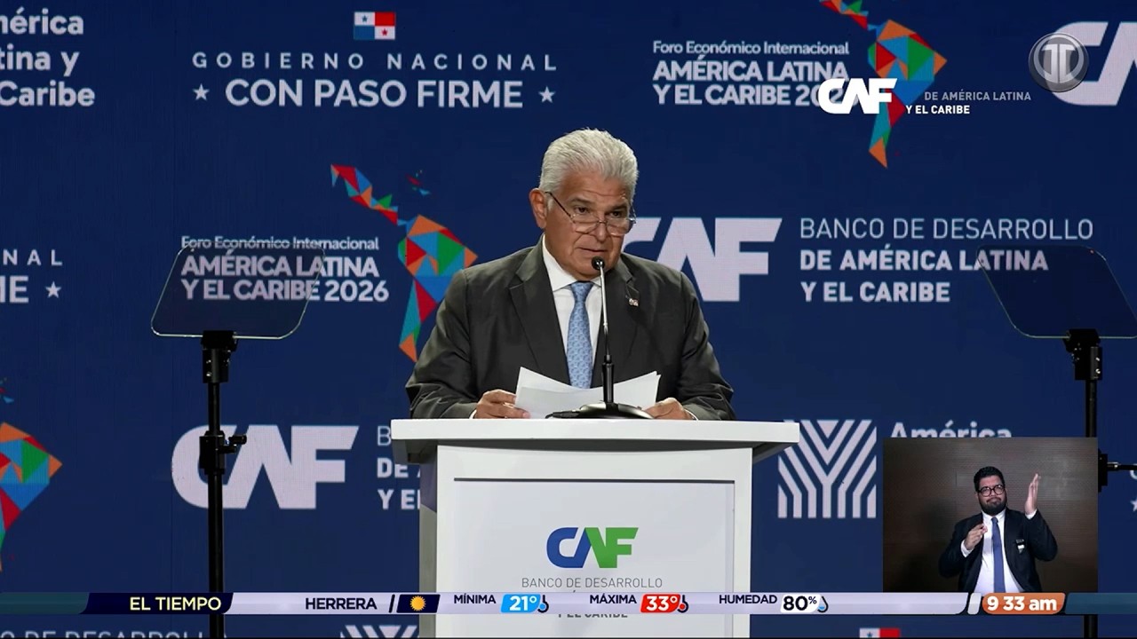 Discurso del presidente de Panamá en el Foro Económico Internacional América Latina y el Caribe 2026