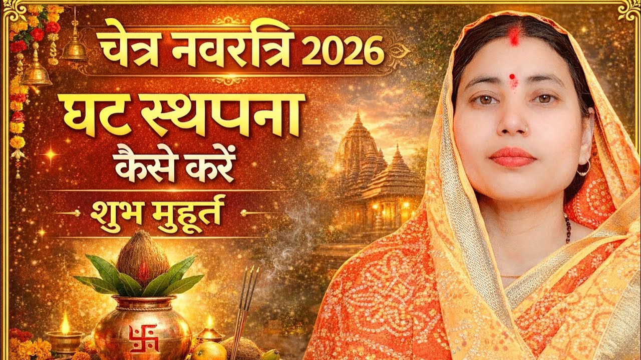 कलश स्थापना की सरल विधि Chaitra Navratri 2026@PriyankaShastraGyan 