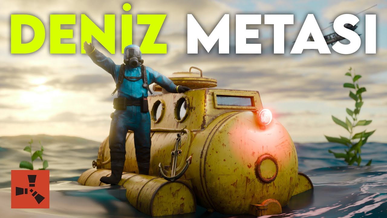 DENİZ METASI SAYESİNDE OKYANUSUN EN ZENGİN TAKIMI OLMAK.!! (EFSANE TAKTİK) - Rust T&uuml;rk&ccedil;e