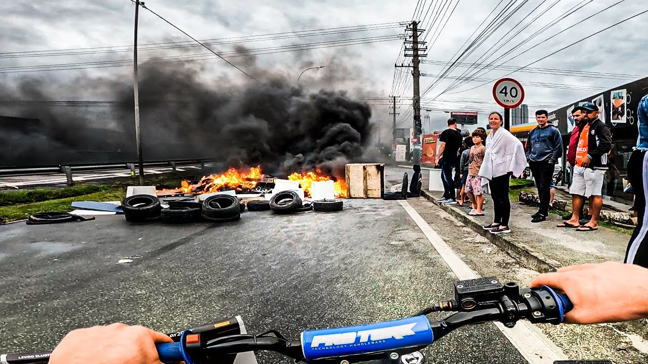 FUREI O BLOQUEIO DE MINI MOTO