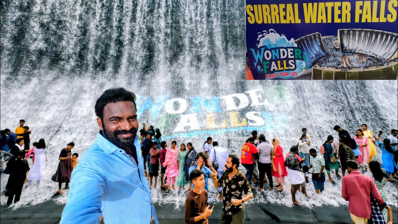 Asramam fest kollam 2025 wonder waterfall  