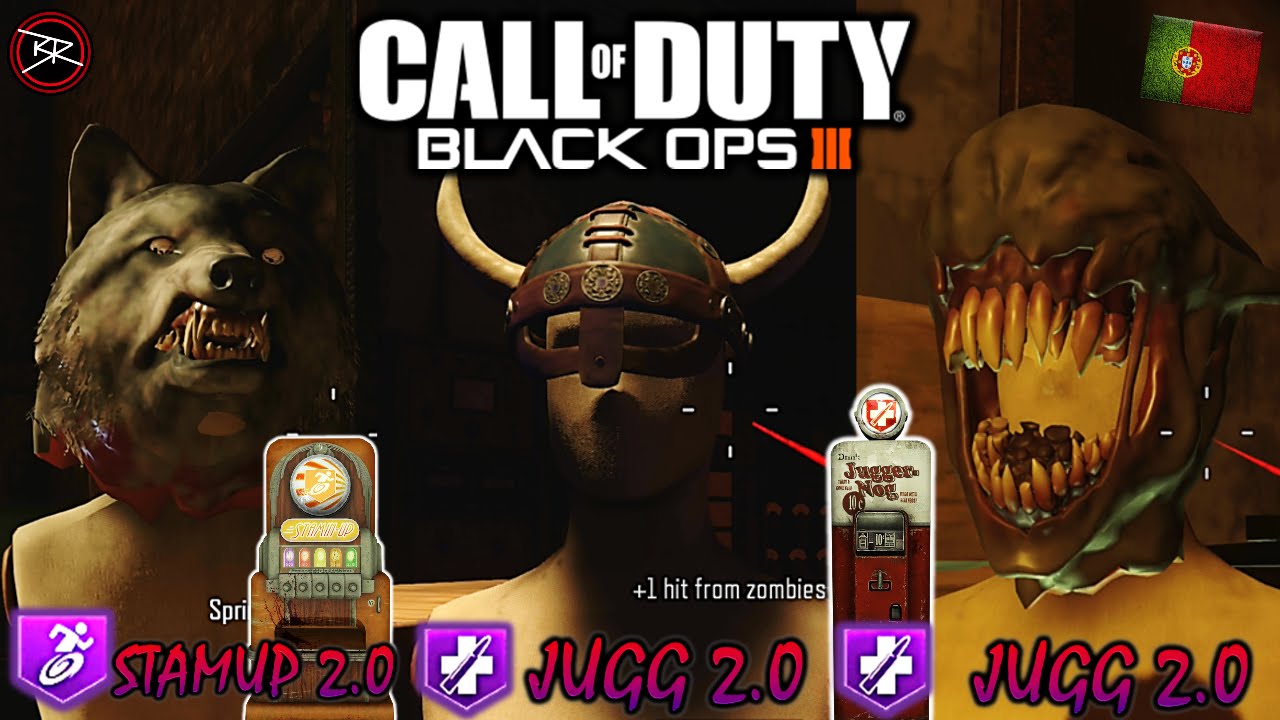 Black Ops 3 Zombies - REVELATIONS - COMO TER UM FREE PERK - STAMIN UP & JUGGERNOG 2.0 (Em Portugu&ecirc;s)