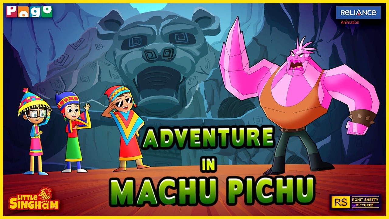 Секрет Затерянного города! 🤫 Маленький лев в Мачу-Пикчу! | @Biganimation