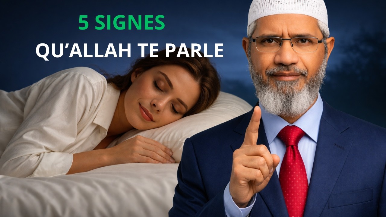 5 signes puissants qu'Allah vous parle pendant le sommeil – Êtes-vous à l’écoute ? | Dr Zakir Naik