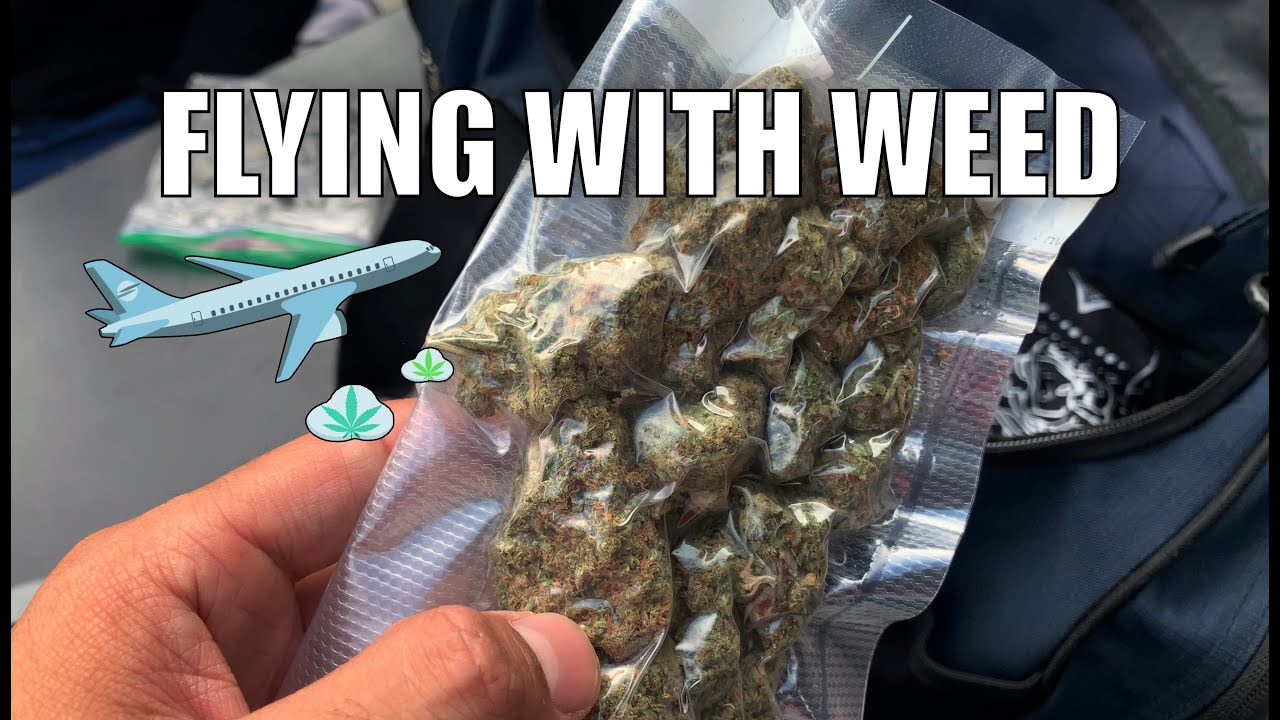 HOW to get WEED on the plane (Trip To LA)