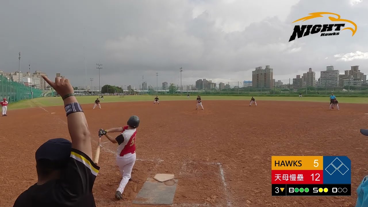 🥎施大哥(99)投，游擊滾地，Jerry(82)傳1壘，刺殺出局