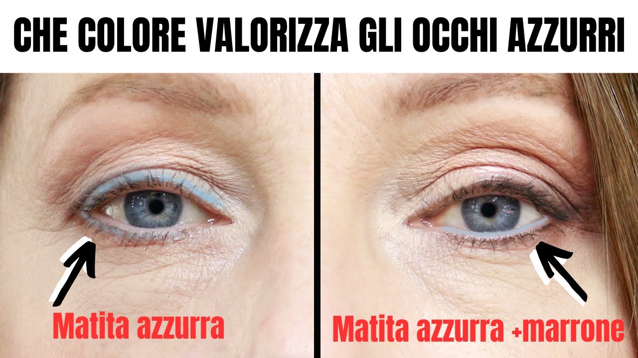 Valorizza i tuoi occhi azzurri con il colori giusti
